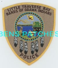 MICHIGAN,LITTLE TRAVERSERE BAY BANDS OF ODAWA INDIANS POLICE 1